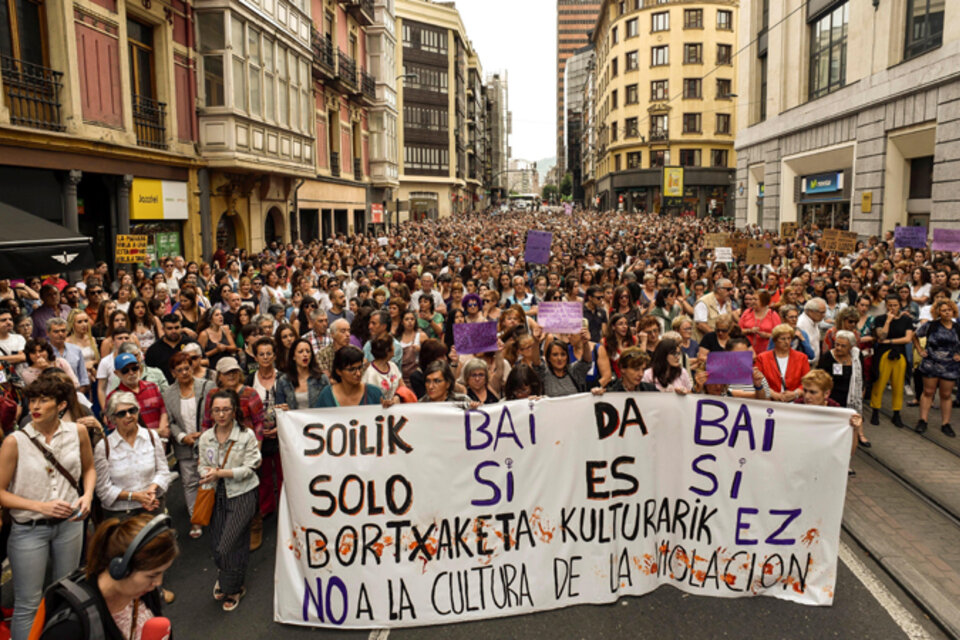 Bilbao, una de las ciudades que se movilizó. (Fuente: EFE)