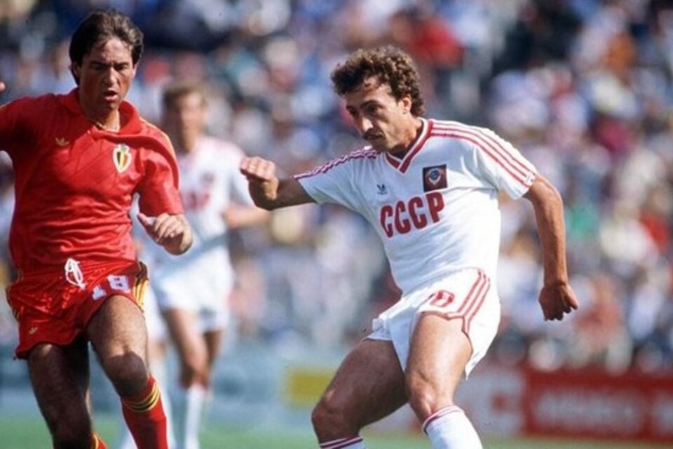 El equipo soviético en el Mundial de México '86. (Fuente: FIFA)