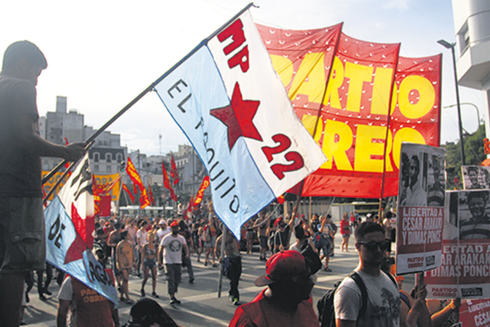 Los partidos de izquierda y gremios clasistas realizarán cortes de ruta y un acto en el Obelisco. (Fuente: Leandro Teysseire)