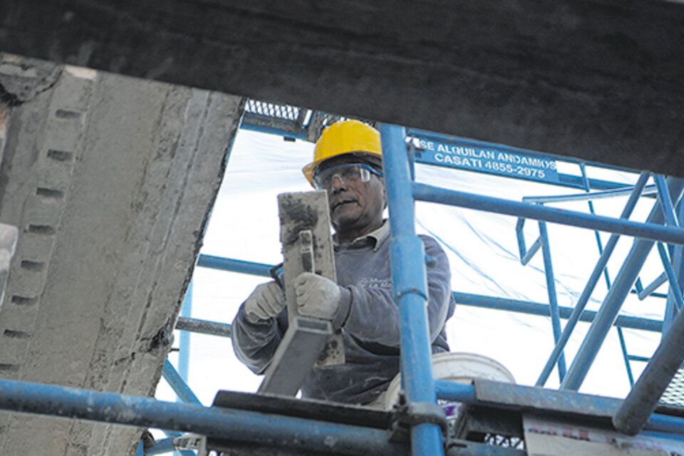 La construcción fue uno de los motores del empleo el año pasado, pero ya comenzó a frenarse. (Fuente: Guadalupe Lombardo)