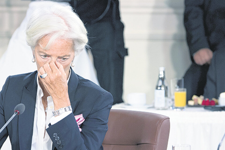 "El gobierno del presidente Macri nos dio detalles del programa económico", indicó Lagarde. (Fuente: AFP)
