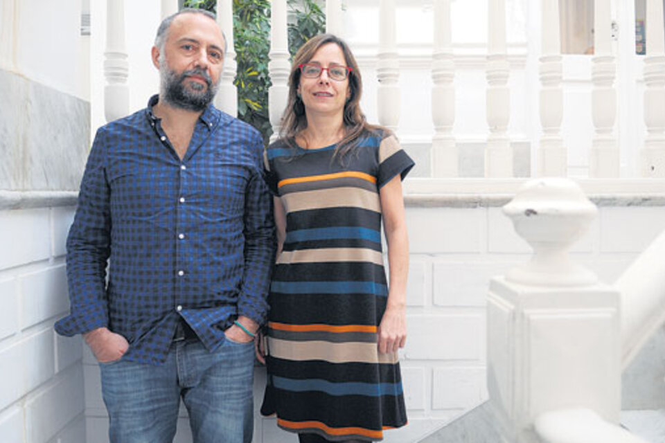 Ernesto Lamas y María José Guembe quedaron a cargo de la Defensoría del Público. (Fuente: Guadalupe Lombardo)