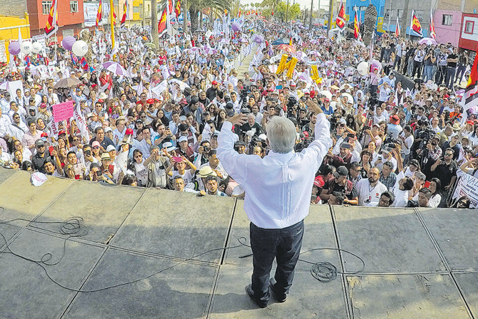 López Obrador es el favorito para ganar las elecciones presidenciales del domingo 1º de julio.