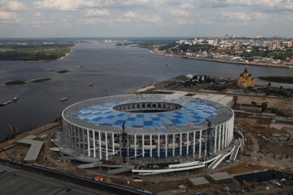 Nizhny Novgorod Stadium (Fuente: Twitter)