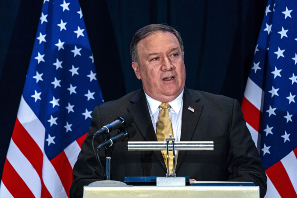 Mike Pompeo, secretario de Estado norteamericano. (Fuente: EFE)