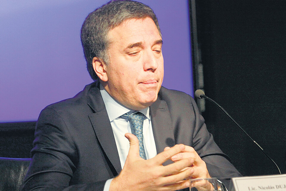 Nicolás Dujovne, ministro de Hacienda y Finanzas. (Fuente: Jorge Larrosa)