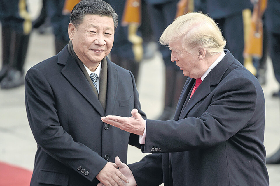 Donald Trump y Xi Jinping disputan en el terreno de la geopolítica. (Fuente: AFP)