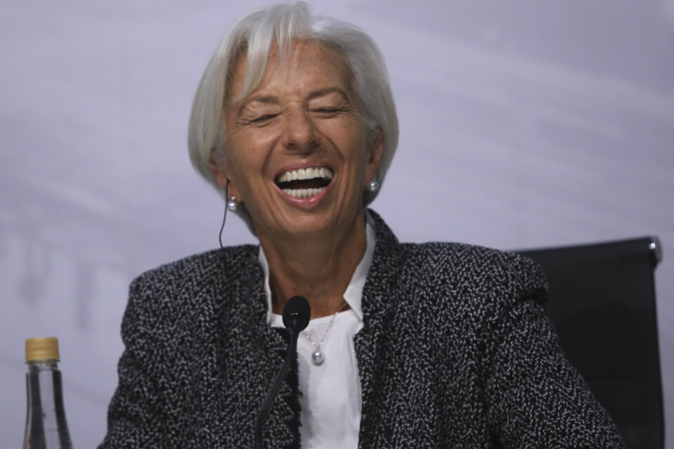Lagarde y Dujovne, dos a quererse. (Fuente: Noticias Argentinas)