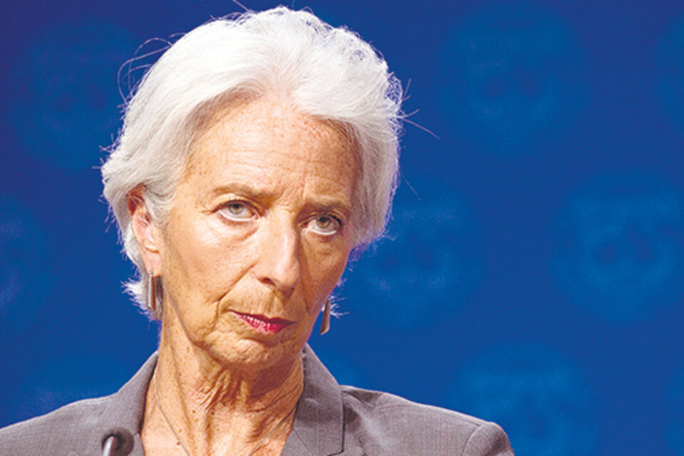 Christine Lagarde fue recibida por el Gobierno en la previa al encuentro de ministros y titular de bancos centrales del G-20. (Fuente: AFP)