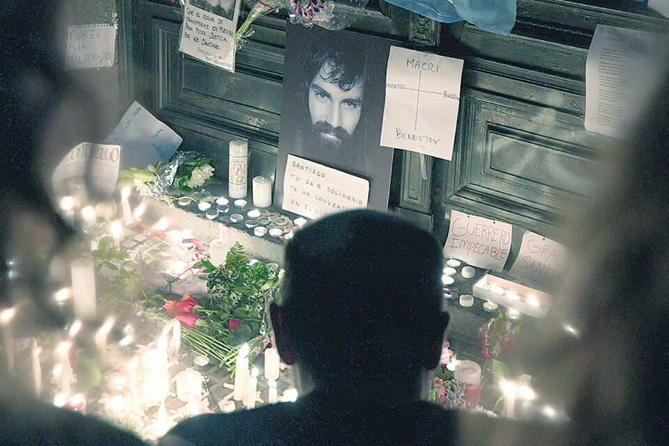 La represión de Gendarmería fue el 1º de agosto y el cuerpo de Maldonado fue hallado 78 días después.