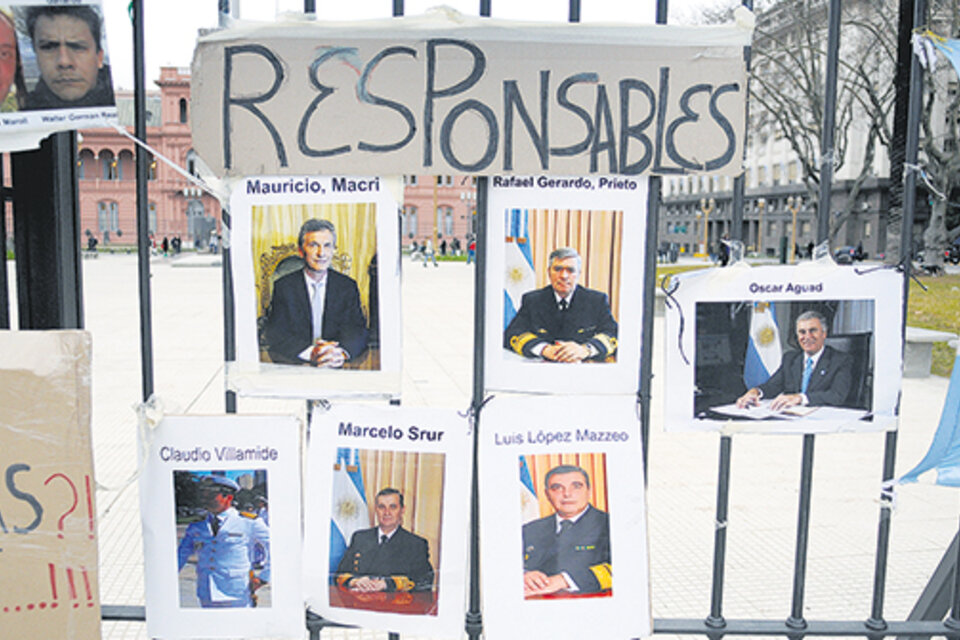 Los familiares sostendrán el acampe en Plaza de Mayo hasta obtener respuestas concretas. (Fuente: Guadalupe Lombardo)