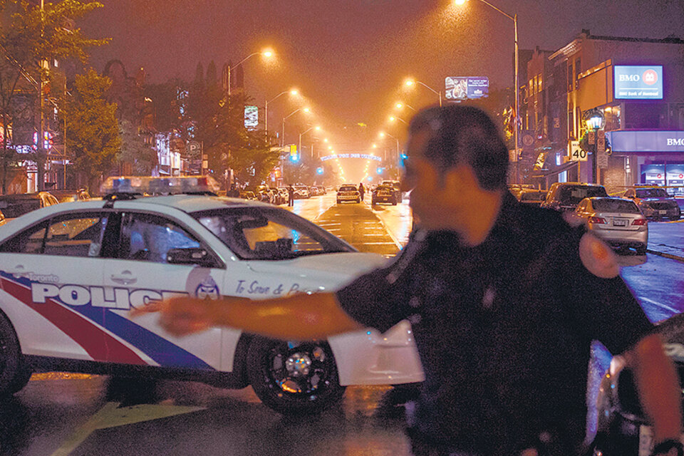 Las balas llegan a Toronto (Fuente: AFP)