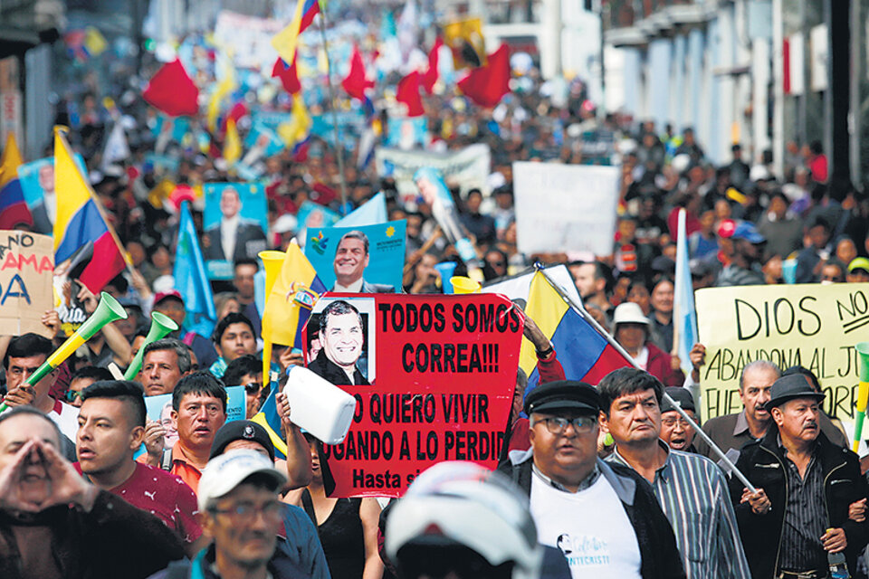 Moreno desafía a Correa a “dar la cara” en Ecuador (Fuente: EFE)
