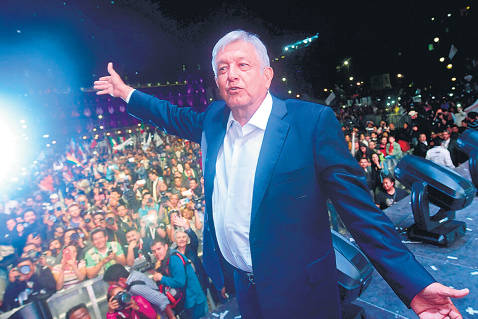 El mexicano Andrés López Obrador. (Fuente: AFP)