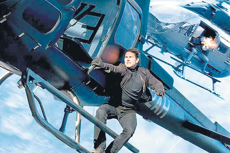 Tom Cruise es el estandarte y factotum de Misión: Imposible.
