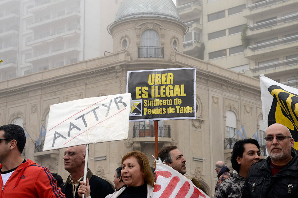 Desde el Sindicato de Peones de Taxi la tildaron de “provocadora” a la edila. (Fuente: Andres Macera)