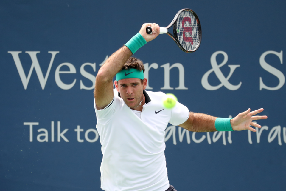 Juan Martín del Potro: "Uno tiene la ilusión de hacer un buen torneo". (Fuente: Rob Carr / GETTY IMAGES NORTH AMERICA / AFP)