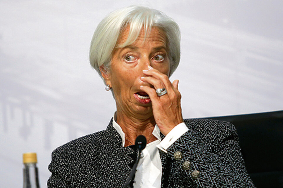 Christine Lagarde, directora gerente del FMI, pieza clave en el entramado político con el gobierno argentino.