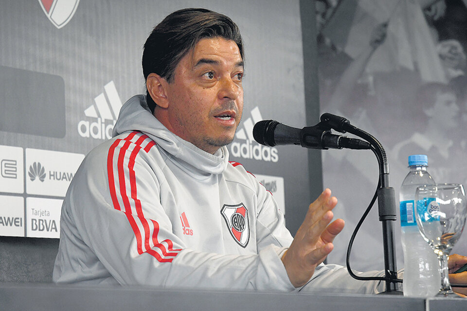 Marcelo Gallardo tiene el equipo definido para visitar mañana a Racing.