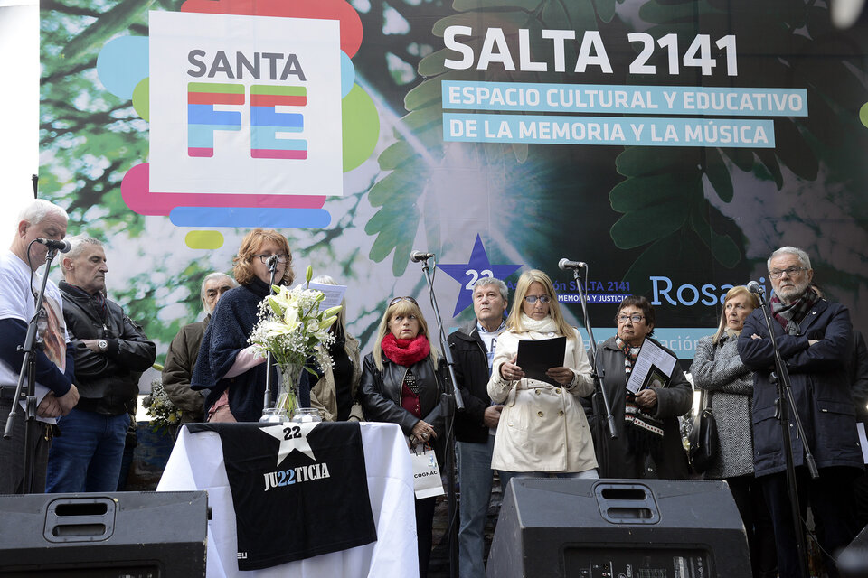 En el aniversario, hubo una toma de posesión simbólica del lugar que será centro educativo. (Fuente: Andres Macera)