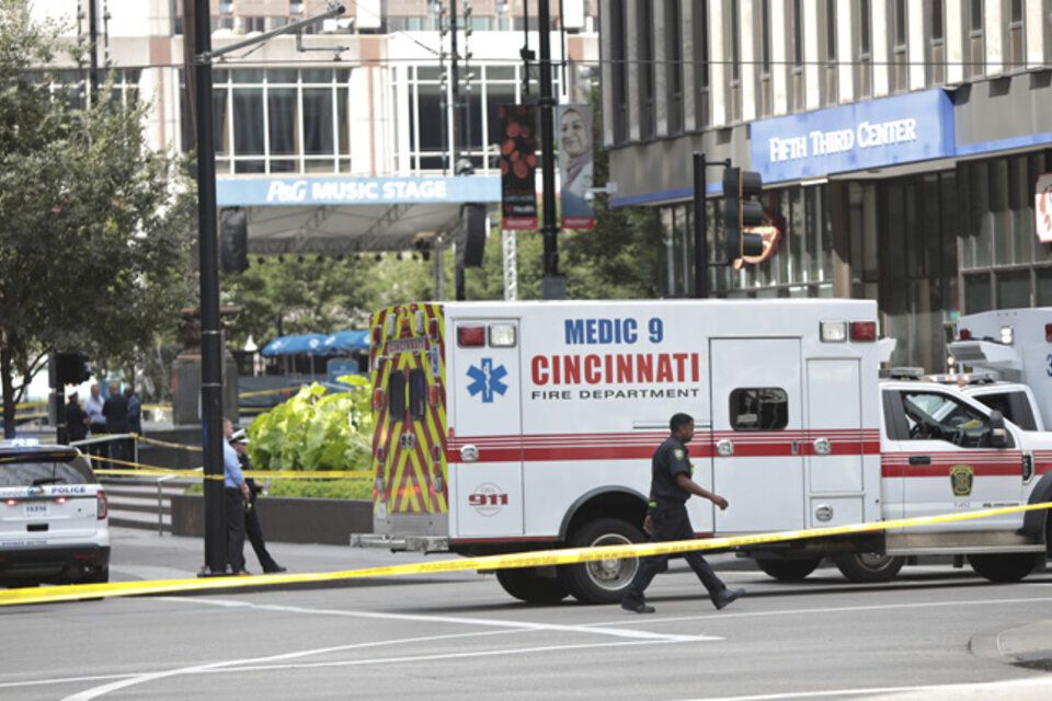 Cuatro muertos por un ataque con arma de fuego en Cincinnati (Fuente: AFP)