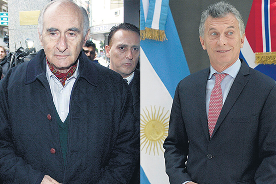 Los presidentes Fernando de la Rúa y Mauricio Macri.