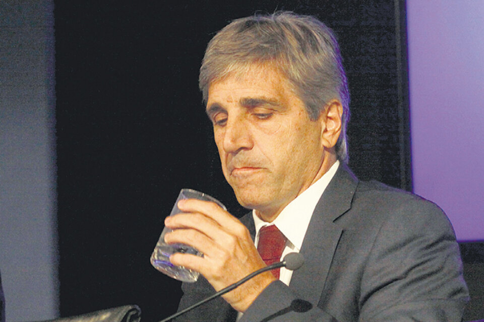 Luis Caputo, presidente del Banco Central.