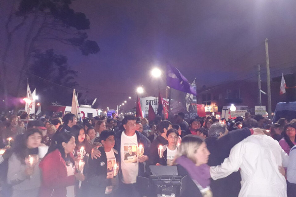 Moreno fue el epicentro de las marchas este viernes. (Fuente: Twitter @sofiasassone)