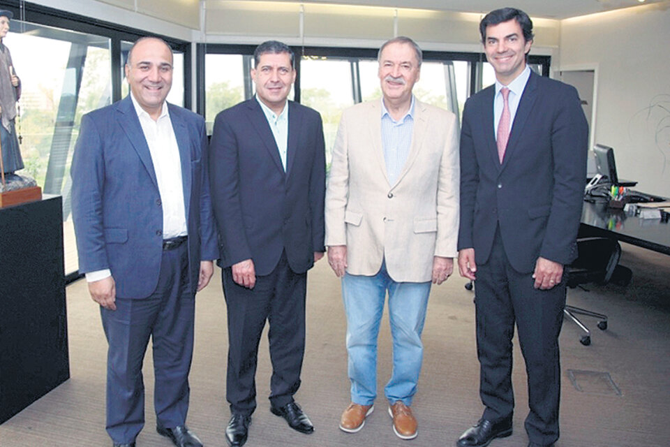 Manzur, Casas, Schiaretti y Urtubey, cuatro de los gobernadores del PJ que se verán en el CFI. (Fuente: NA)