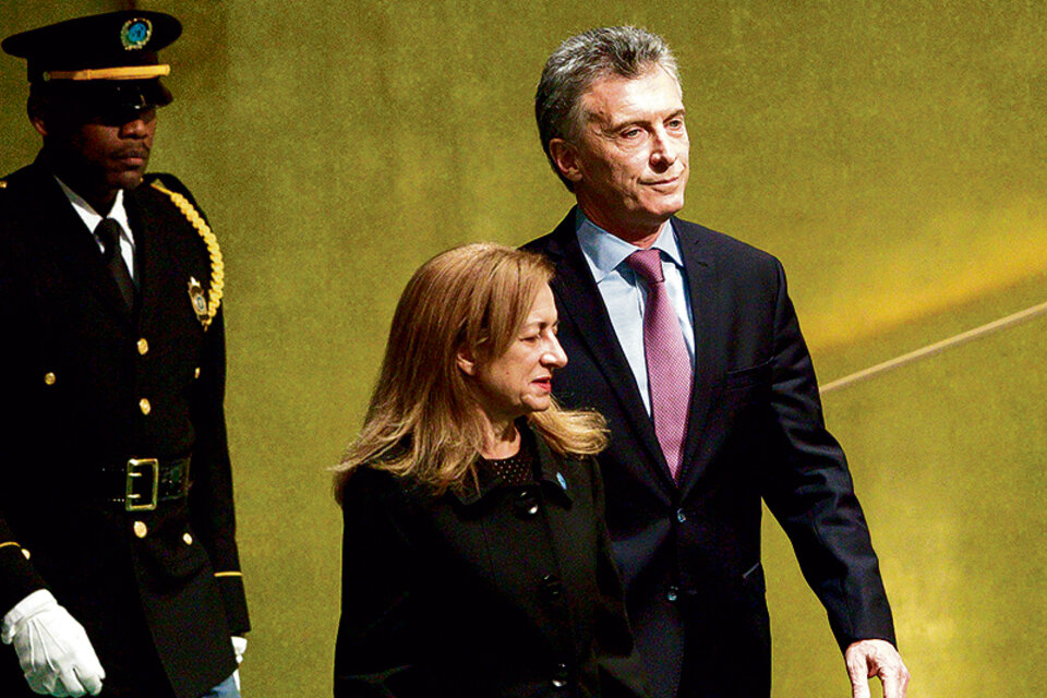 El presidente Mauricio Macri pronunció un mensaje muy breve ante la Asamblea de la ONU.