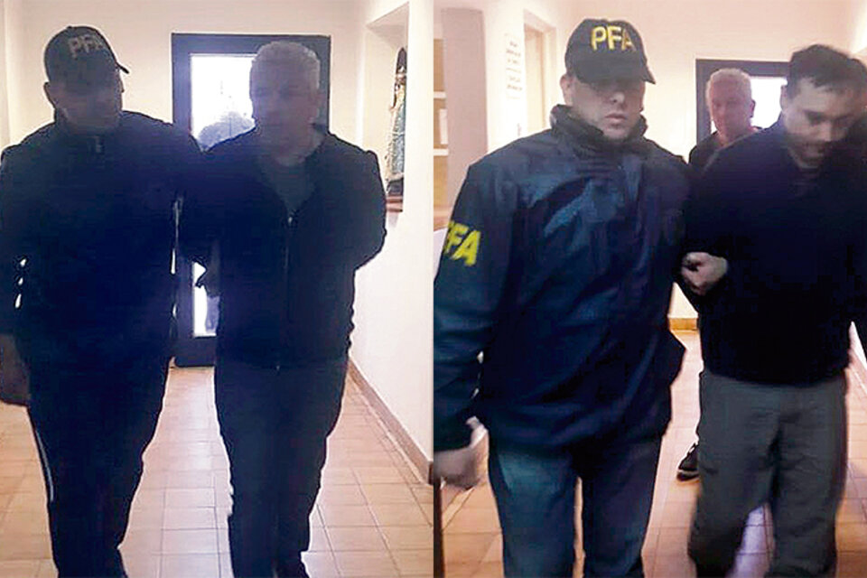 Fabián Gutiérrez y Daniel Alvarez fueron detenidos por orden de la Justicia federal.