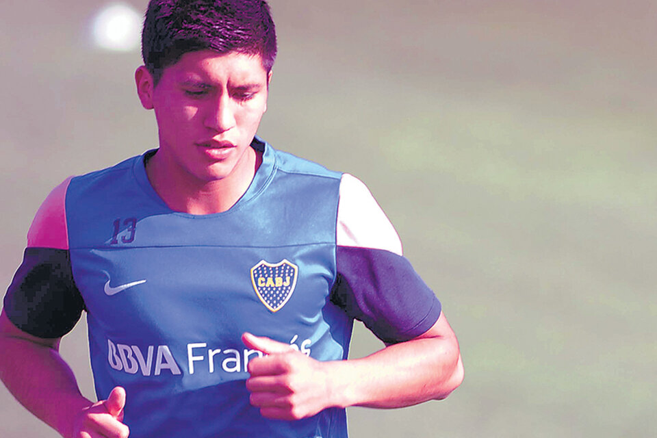 Zárate, de 25 años, inició su carrera futbolística en Boca en 2013. (Fuente: Télam)