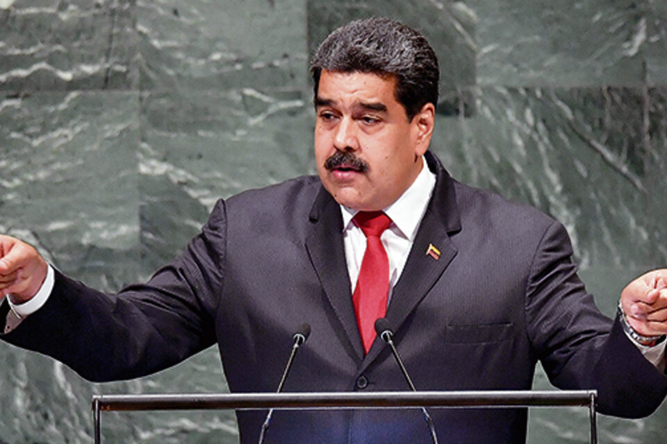 “El presidente de EE.UU. arremetió contra Venezuela enarbolando la doctrina Monroe”, dijo Maduro. (Fuente: AFP)