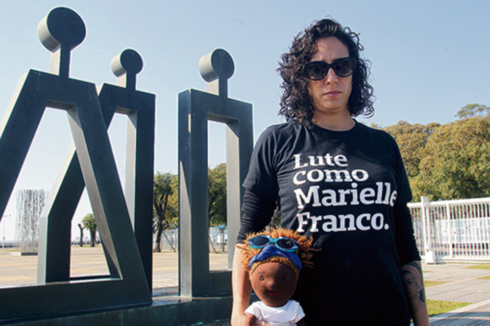 “El de Marielle es un crimen atroz contra los derechos humanos”, dijo Benicio. (Fuente: Bernardino Avila)