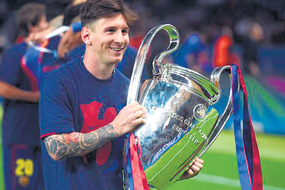 Messi quiere volver a abrazarse al trofeo que supo conquistar en 2006, 2009, 2011 y 2015.