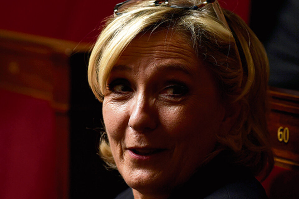 Marine Le Pen, favorita en Francia para las elecciones europeas de mayo de 2019. (Fuente: AFP)