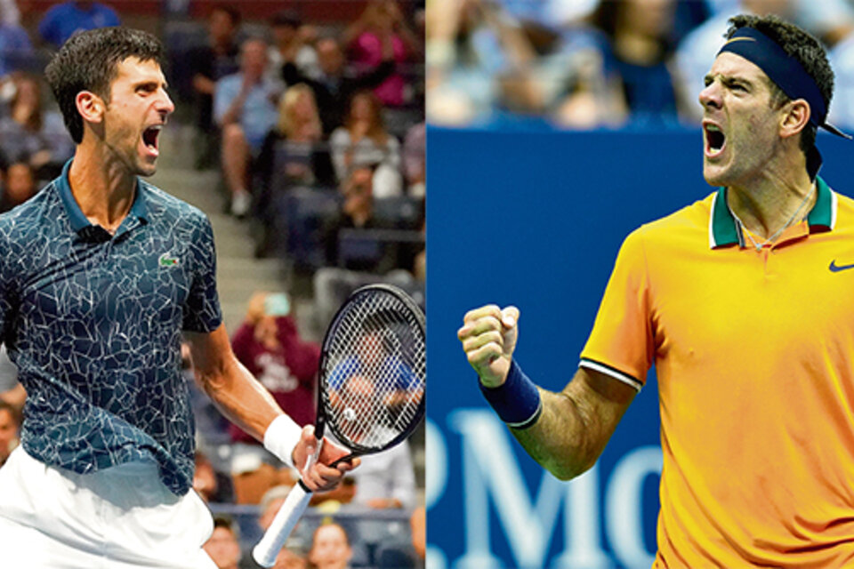 “Juan Martín fue siempre un jugador top five”, dijo Djokovic . “Novak es el favorito”, aseguró Del Potro.