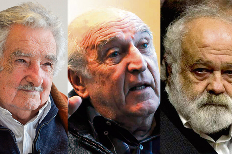 Mujica, Rosencof y Huidobro.