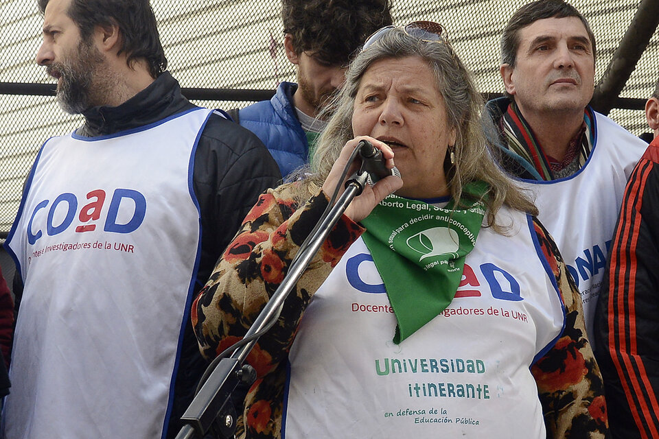 La secretaria general de Coad, Laura Ferrer Varela. (Fuente: Andres Macera)