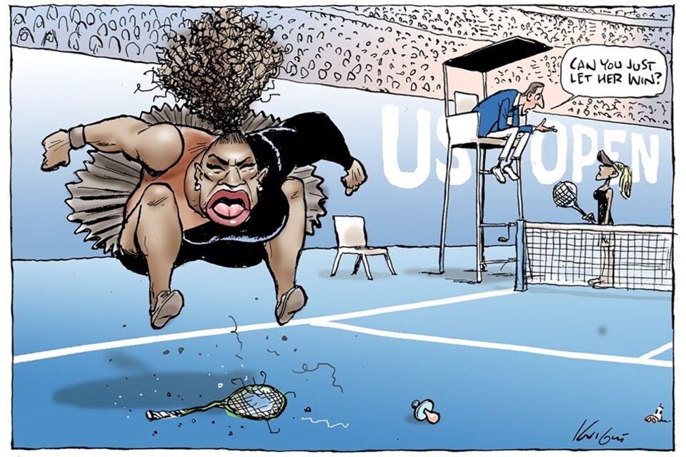 El sexismo se ensaña con Serena (Fuente: AFP)