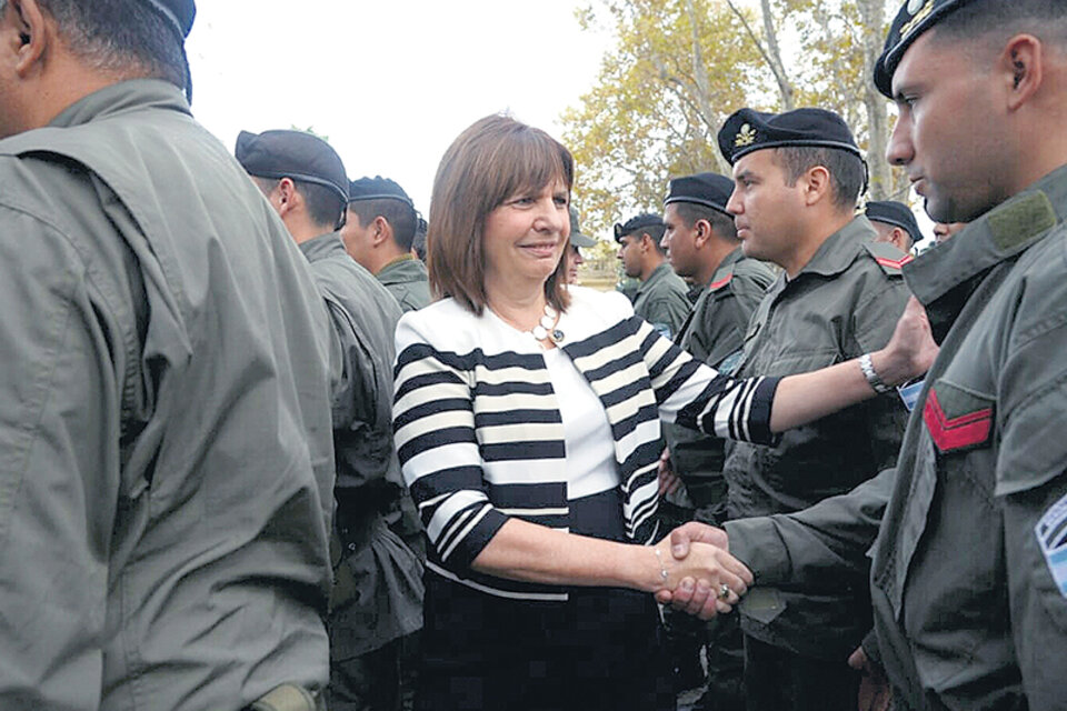 Patricia Bullrich, la ministra de Seguridad, beneficiada con el nuevo reparto de fondos. (Fuente: NA)