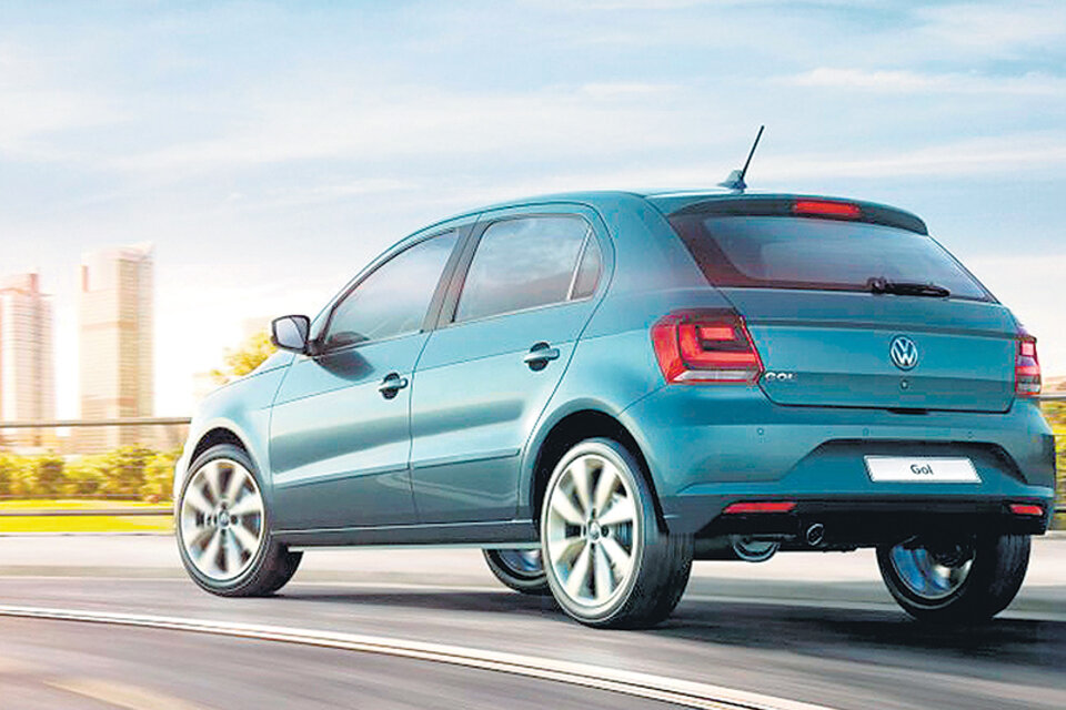Los patentamientos del modelo Gol de Volkswagen cayeron un 67,8 por ciento.