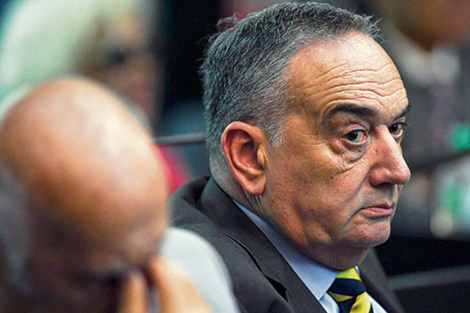 El ex jefe de la Policía Metropolitana Jorge “Fino” Palacios se salvó del juicio oral. (Fuente: AFP)