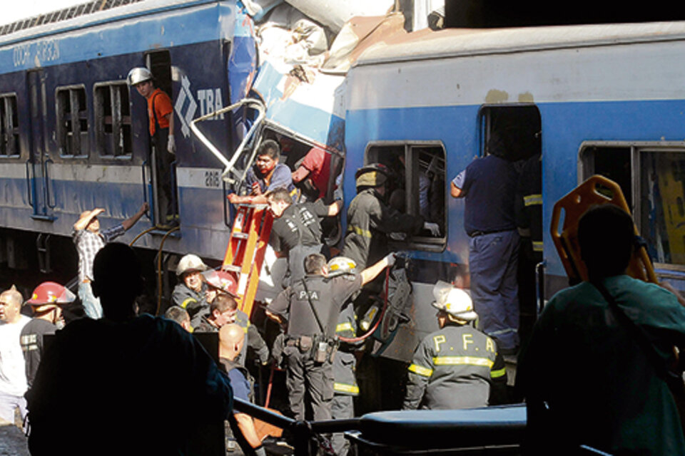 En la tragedia ferroviaria de Once, ocurrida en febrero de 2012, murieron 51 personas.