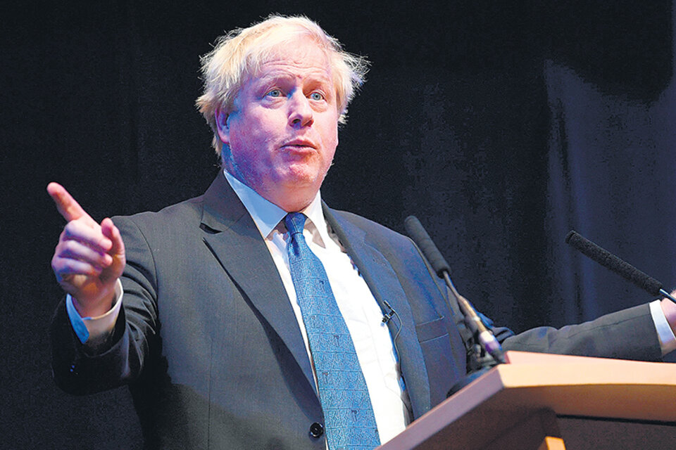 Johnson criticó a May en un evento paralelo al congreso del Partido Conservador en Birmingham. (Fuente: EFE)