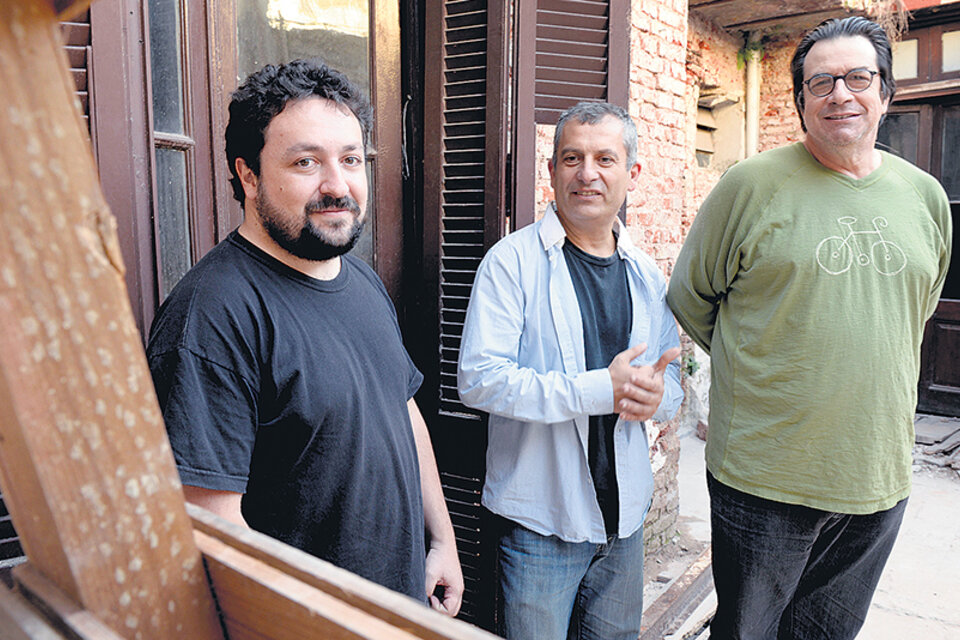 Mariano Agustoni, Quintino Cinalli y Jeff Berlin, un trío fuera de norma para el jazz. (Fuente: Gentileza Laura Tenenbaum)