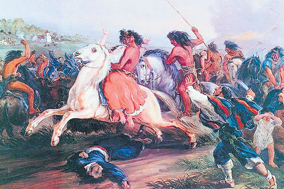 Mauricio Rugendas, El rapto de la cautiva, 1845