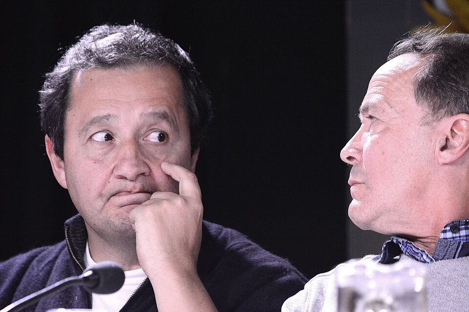 Giustiniani y Del Frade, dos de los que señalan a los senadores permeables a la curia. (Fuente: Sebastián Joel Vargas)