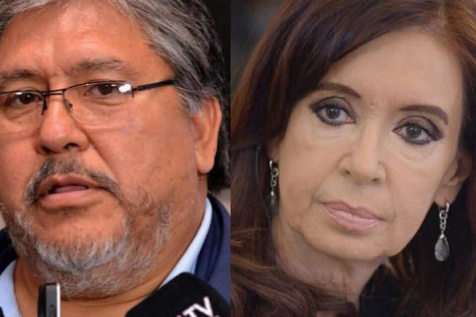 Fernando “Chino” Navarro fue uno de los miembros del Movimiento Evita que se reunió con Cristina Kirchner.