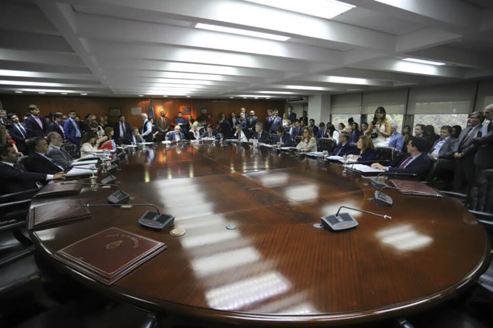 El Consejo sesionó hoy bajo la presidencia de Recondo. (Fuente: Noticias Argentinas)